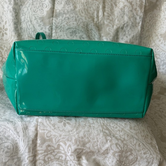 Kate Spade Turquoise Glossy Tote - Picture 10 of 13